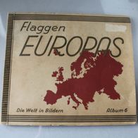 Altes Sammelalbum „Die Welt in Bildern - Band 6 - Flaggen Europas“ mit allen Bildern