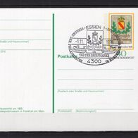 BRD / Bund 1978 Sonderpostkarte Tag der Briefmarke PSo 5 gestempelt ESST 1.11.78