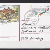 BRD / Bund 1983 Sonderpostkarte Najubria ´83 in Rodenberg PSo 7 gelaufen -10-