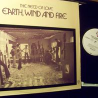 Earth, Wind & Fire (Soulfunk) - The need of love - Lp - n. mint !