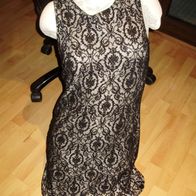 s. oliver Kleid wie Spitze Stretch schwarz silber 34 S