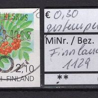 Finnland 1991 Freimarke: Pflanzen MiNr. 1129 gestempelt -6-