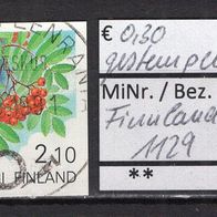 Finnland 1991 Freimarke: Pflanzen MiNr. 1129 gestempelt -9-