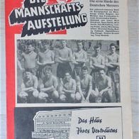 1961 1. FC Nürnberg - Drumcondra Dublin Cup der Landesmeister Programm Rarität