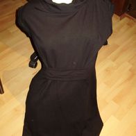 Gant Kleid schwarz Stretch Riegl vorne Gr L