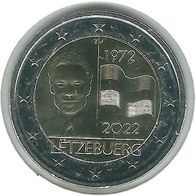 2 Euro Luxemburg 2022 " Flagge " Bankfrisch