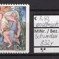 Schweden 1973 Freimarke: Kunst MiNr. 832 y postfrisch