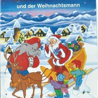 Original Video Film " Benjamin Blümchen " und der Weihnachtsmann Kinder VHS Kassette