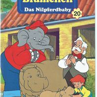Original Video Film " Benjamin Blümchen " Das Nilpferdbaby Kinder VHS Kassette Nr. 20