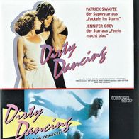 Original Video Film " Dirty Danc " VHS Kassette 2 Top Filme Patric Swayze FSK 12