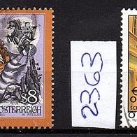 H644/1 Österreich Mi. Nr. 2273 Sagen und Legenden + 2363 Ferienland o <