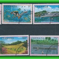 Grenada MiNr. 733 - 739 komplett gestempelt, Tourismus (4566)