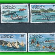 Grenada MiNr. 832 - 838 komplett gestempelt, Tourismus II(4574)