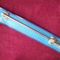 NEU Dusch Stange 600mm beige chrom Metall Kunststoff Wand Brause Duschkopfhalter