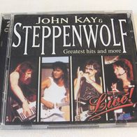 John Kay & Steppenwolf / LIVE! - Greates Hits and More, 2CD-Set - Disky 2000
