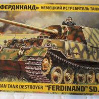 Maßstab 1:35 Zvezda 3653 Ferdinand SdKfz 184