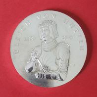 10 DDR Mark Silber Münze Ulrich von Hutten von 1988