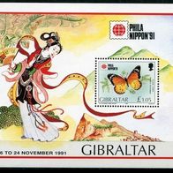 Gibraltar Michel-Nr. Block 16 Postfrisch