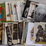65 unterschiedlich alte Postkarten: Diverse