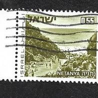 Israel Freimarke " Landschaften " Michelnr. 532 o mit Rand Links
