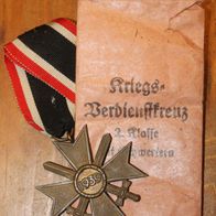 Original Kriegsverdienstkreuz & Schwerter 2. Kl. mit Tüte v. Ph. Türfs - Wien 107 (6)