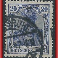 Deutsches Reich MiNr. 87 I gestempelt (4639)