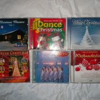 6 CD Weihnachtslieder Christmas Classics + White & Dance & Choral & Dream Christmas