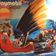 Playmobil 5481 - Drachen Kampf Schiff Dragons mit OVP selten