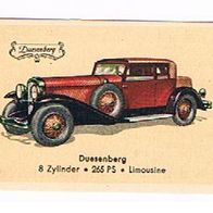 Abdulla - Autobilder Serie II Duesenberg Limousine Bild 57