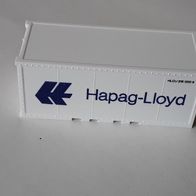 Wiking - ein 20ft Container Hapag Lloyd für LKW in 1:87 !(J3009)