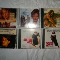 6 CD City of Angels The Preacher´s Wife Tarzan Sister Act 1 & 2 Jenseits der Stille