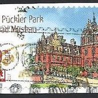Privatpost, Post Modern, Fürst Pückler Park Bad Muskau, Wertstufe: 0.60 EUR, gebr.