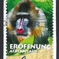 Privatpost, Post Modern, Eröffnung Afrikahaus Zoo Dresden, Wertstufe: 0.60 EUR, gebr