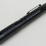 NEU: Mini Stift LED Taschenlampe 13 cm schwarz Lampe Alu Pen Halte Clip Camping