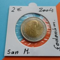 San Marino 2004 2 Euro Gedenkm. Borghesi