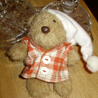 Steinbeck Teddy Schlafmütze und Karohemd wie neu