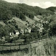 37520 Osterode - Lerbach im Harz Panoramaansicht um 1965