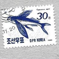 Nordkorea Freimarke " Fische " Michelnr. 3156 o