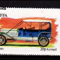 Vi004-Vignetten Briefmarken - Staffa (Scotland) - Auto - 1 Wert o <