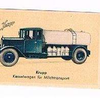 Abdulla - Autobilder Serie II Krupp Kesselwagen für Milchtransport Bild 139