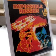 Atari 7800 Spiel Impossible Mission inkl. Sammler-Box + Karte, getestet