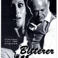 Filmprogramm Filmindex WFIP Nr. 1902 Bitterer Whisky Curd Jürgens 4 Seiten