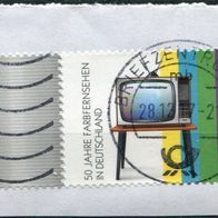 Deutschland Michel-Nr. 3329 Bogenrand Vollstempel auf Briefstück