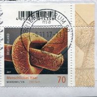 Deutschland Michel-Nr. 3332 Bogeneckrand Vollstempel auf Briefstück