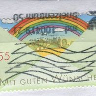 Deutschland Michel-Nr. 2786 Vollstempel auf Briefstück