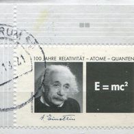 Deutschland Michel-Nr. 2475 Bogeneckrand gestempelt auf Briefstück