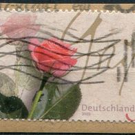 Deutschland Michel-Nr. 2317 Bogenrand gestempelt auf Briefstück