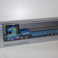 Herpa 935005 Scania CS 20 HD Semifiefladesattelzug - Martin Wittwer