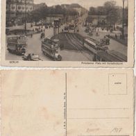 Berlin Potsdamer Platz um 1927 Straßen und Bahnverkehr