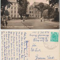 Bernburg Saale FDGB Kuranstalt & Kinderheim 1961 gelaufen mit Marke